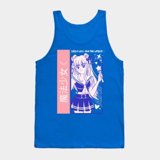 GIRLS WILL SAVE THE WORLD Tank Top